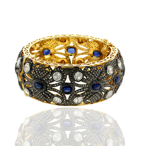 Pave Sapphire Bangle