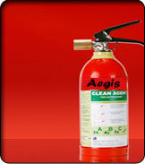 Clean Agent Fire Extinguisher