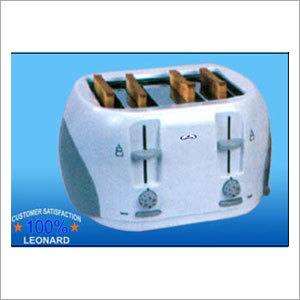 Toaster Super - Plastic Body 750/1500W 4-Slice | Variable Browning Crumb Tray Cancel Button