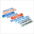 Info Placards Labels