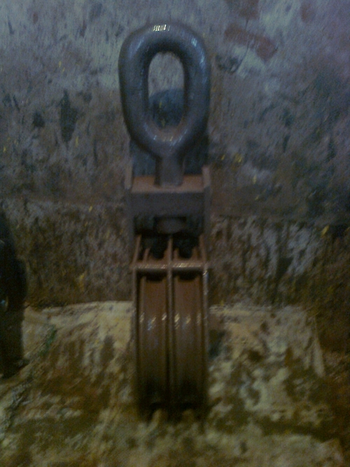 Double Sheave Wire Rope Pulley Block