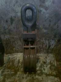 Double Sheave Wire Rope Pulley Block