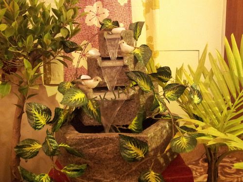 Brown Fiber Made Waterfalls