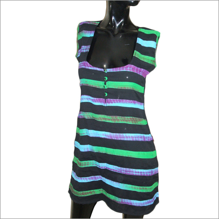 Patterned Chiffon Kurti