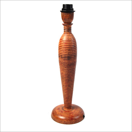 Crafted Wooden Lamp