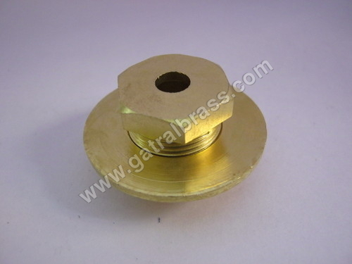 Brass Nep Cek Bottom Set - Brass, Standard Size, Polished Finish | Corrosion Resistant, Leak Prevention, Easy Installation