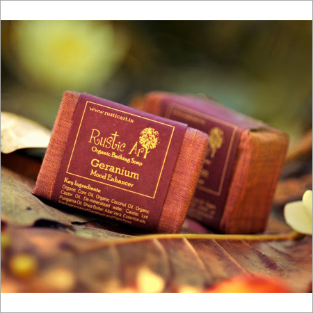 Rustic Art Organic Geranium Soap