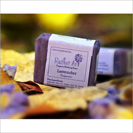 Rustic Art Organic Lavender Soap
