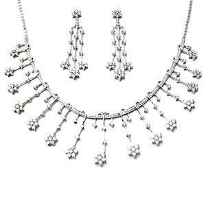 Bridal Diamond Necklace Set