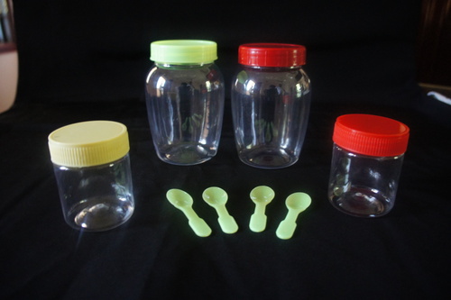 Plastic Transparent Jar