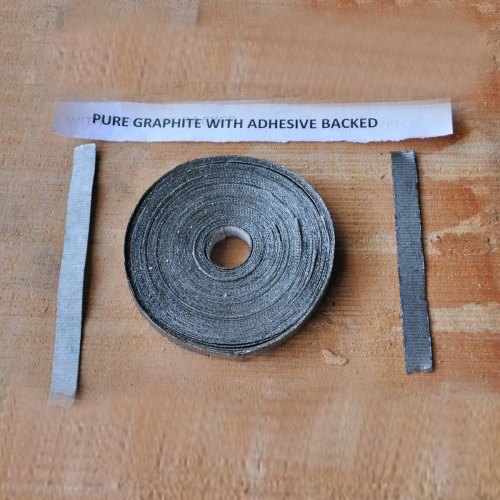 Adhesive Backed Pure Braided Graphite