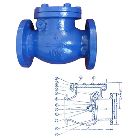 Cast Iron Swing Type Check Valve