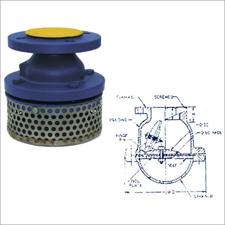 Cast Iron Foot Valve - Cast Iron Foot Valve Exporter, Manufacturer ...