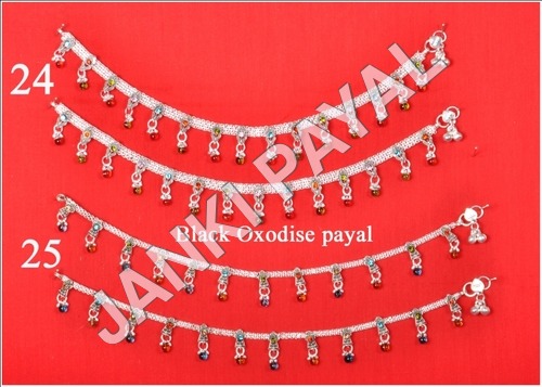 Oxidise payal 