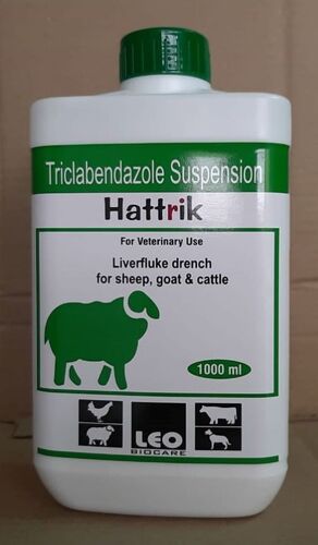 TRICLABENDAZOLE SUSPENSION - 250 mg/5 ml Liquid Suspension | Effective Against Liver Fluke Infections in Sheep, Goats & Cattle