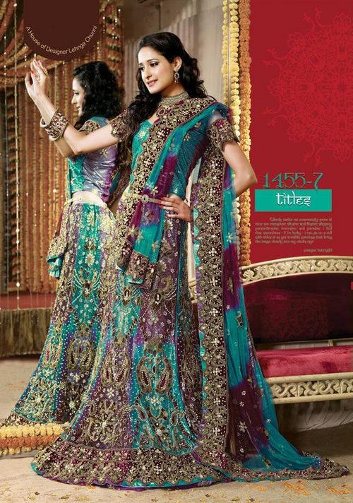Sarees And Sarees Collection India - Silk Blend, 55 Inches, Teal | Handcrafted Embroidery, Elegant Design, Wedding-Ready