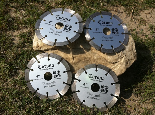 Stone cutting blades
