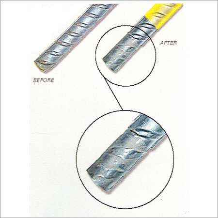 Compreressed threading with Hydraulic Machine