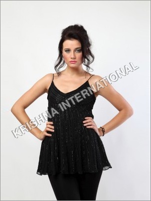 Deep V Neck Top