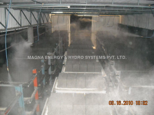 Concrete Block Curing
