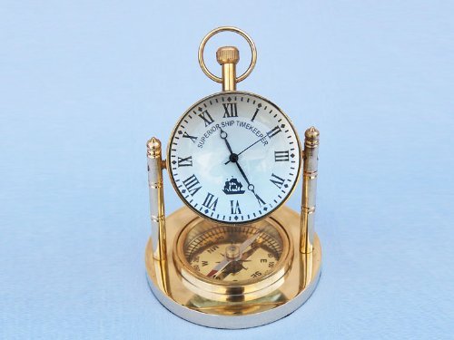 Clock with Compass