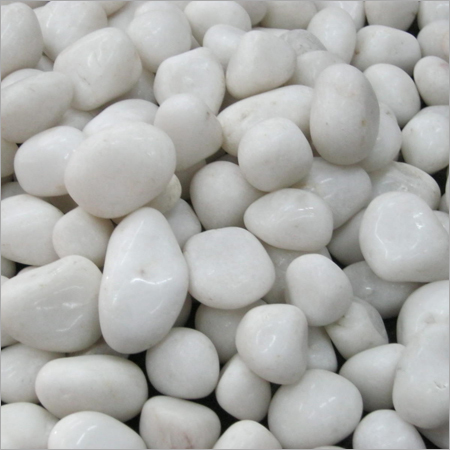 White Polished Pabbles