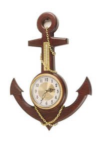 Nautical Anchors With Clock