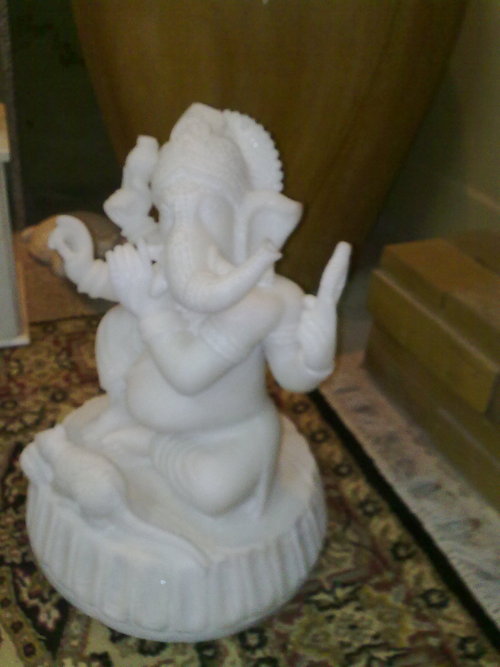 Lord Ganpati with flute