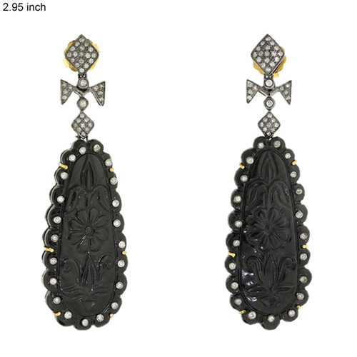 Black Onyx Earring