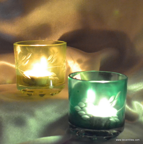 Silver Candle Holders