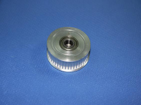 Infinity Round Pully - Aluminum, 25mm Diameter, 6mm Bore | Ball Bearing, Trapezoidal Groove, Durable, Smooth Operation