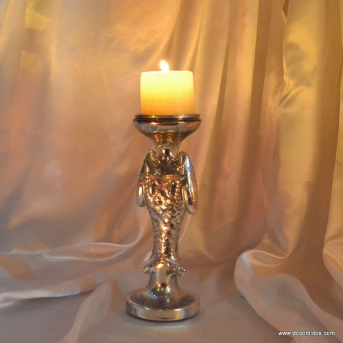 Silver Candle Holders