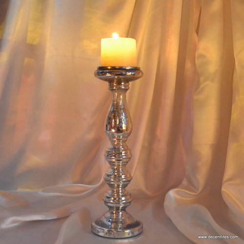 Silver Candle Holders