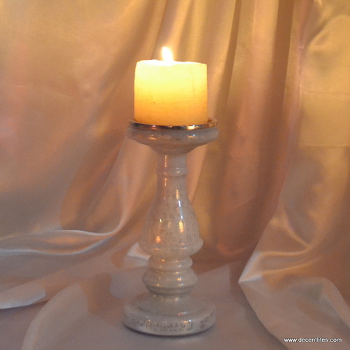 Silver Candle Holders