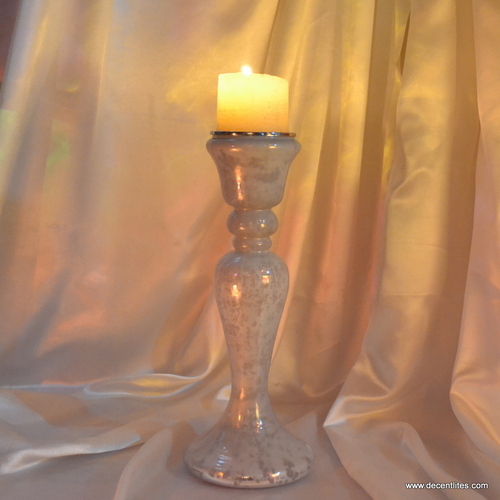 Silver Candle Holders