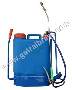 Brass Knapsack Pump - Brass/plastic, 40x30x60 Cm, 16 Liters | Adjustable Nozzle, 1.5-2 Bar Pressure, Durable, Efficient Spraying