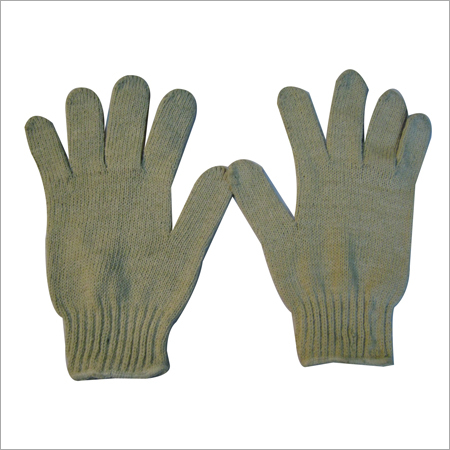 Cotton Gloves (Knitted)