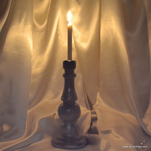 Silver Candle Holders