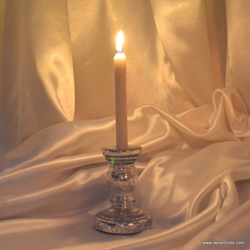 Silver Candle Holders