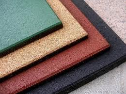 Rubber tile