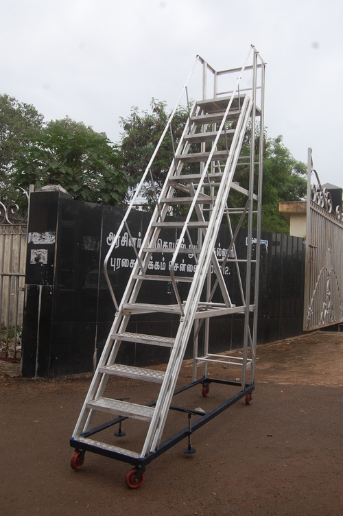 Industrial Platform Ladder
