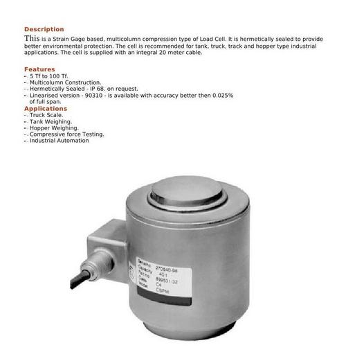 Compression Load Cells