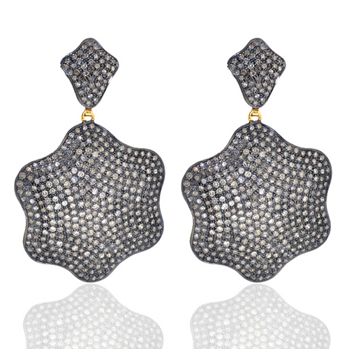 Pave Star Earring
