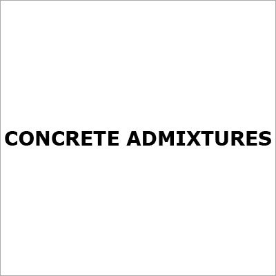 Concrete Admixtures