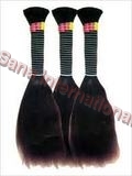 Single Drawn Straight Hair