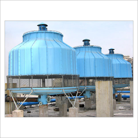 Bottle Shape FRP Cooling Tower