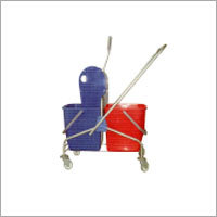 Double Bucket Wringer Trolley