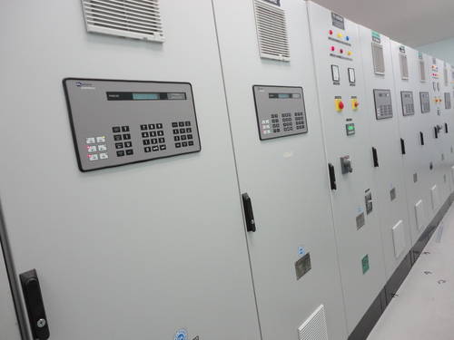 Erection of MCC panels 