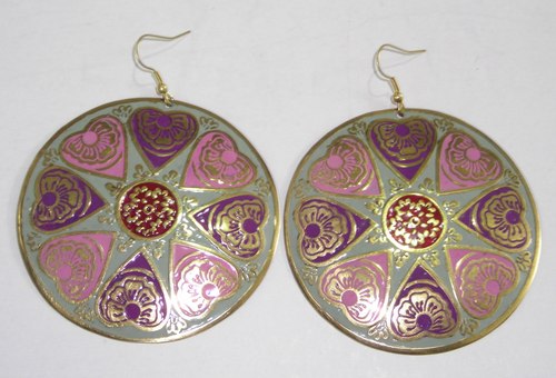 Disc Earrings