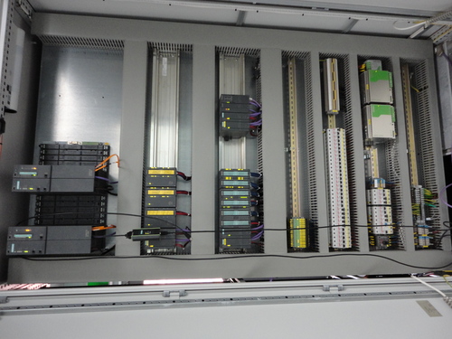 Erection of  PLC Panels 